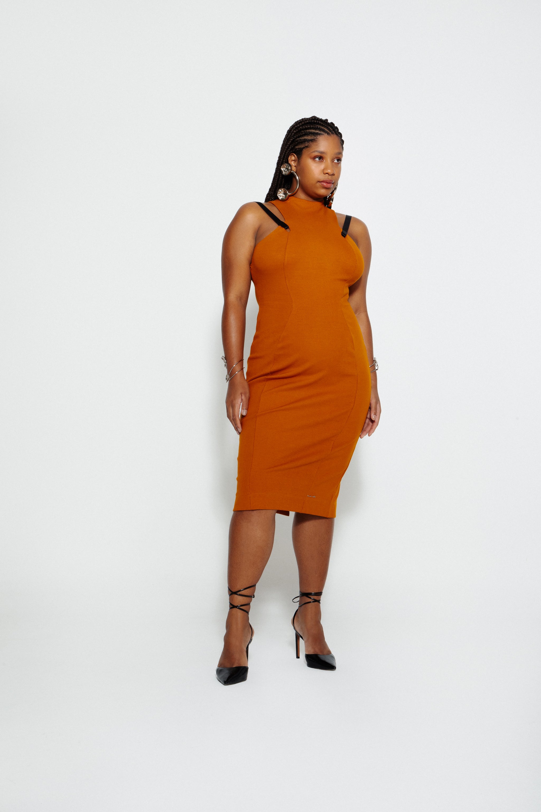 Vestido Curvo Elásticos