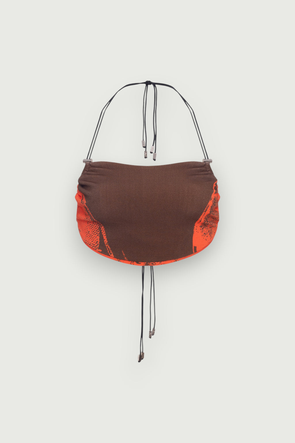 Top Barely There Estampado Karoline Vitto, vista frontal