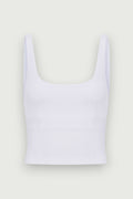 Top Underwear KV Branco Karoline Vitto, vista frontal