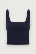 Top Underwear KV Preto Karoline Vitto, vista frontal