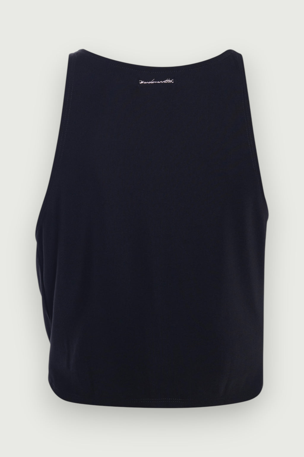 Top Zíper Preto Karoline Vitto, vista traseira