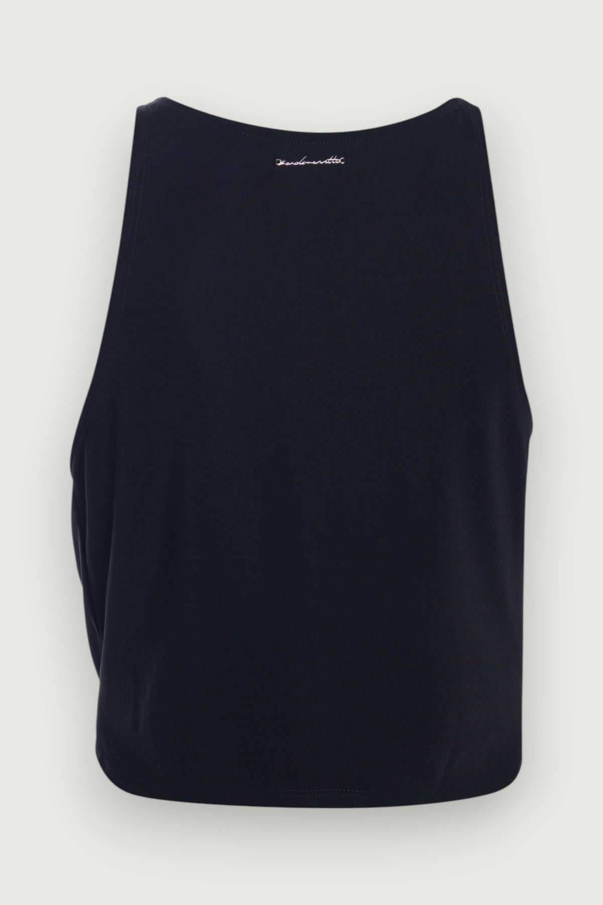 Top Zíper Preto Karoline Vitto, vista traseira