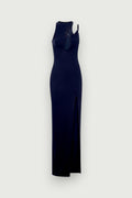 Vestido Metal KV Preto Karoline Vitto, vista frontal